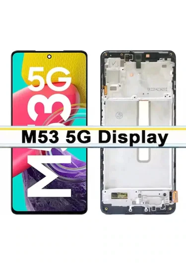 Samsung M53 5G Çıtalı Ekran Dokunmatik OLED