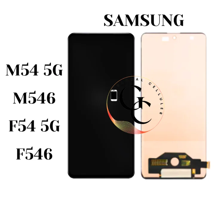 Samsung M54 5G Çıtalı Ekran Dokunmatik OLED