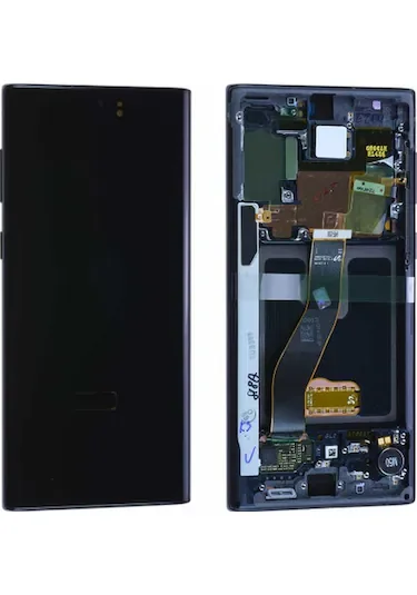 Samsung Note 10 Çıtalı Ekran Dokunmatik Siyah A Plus Kalite Ürün