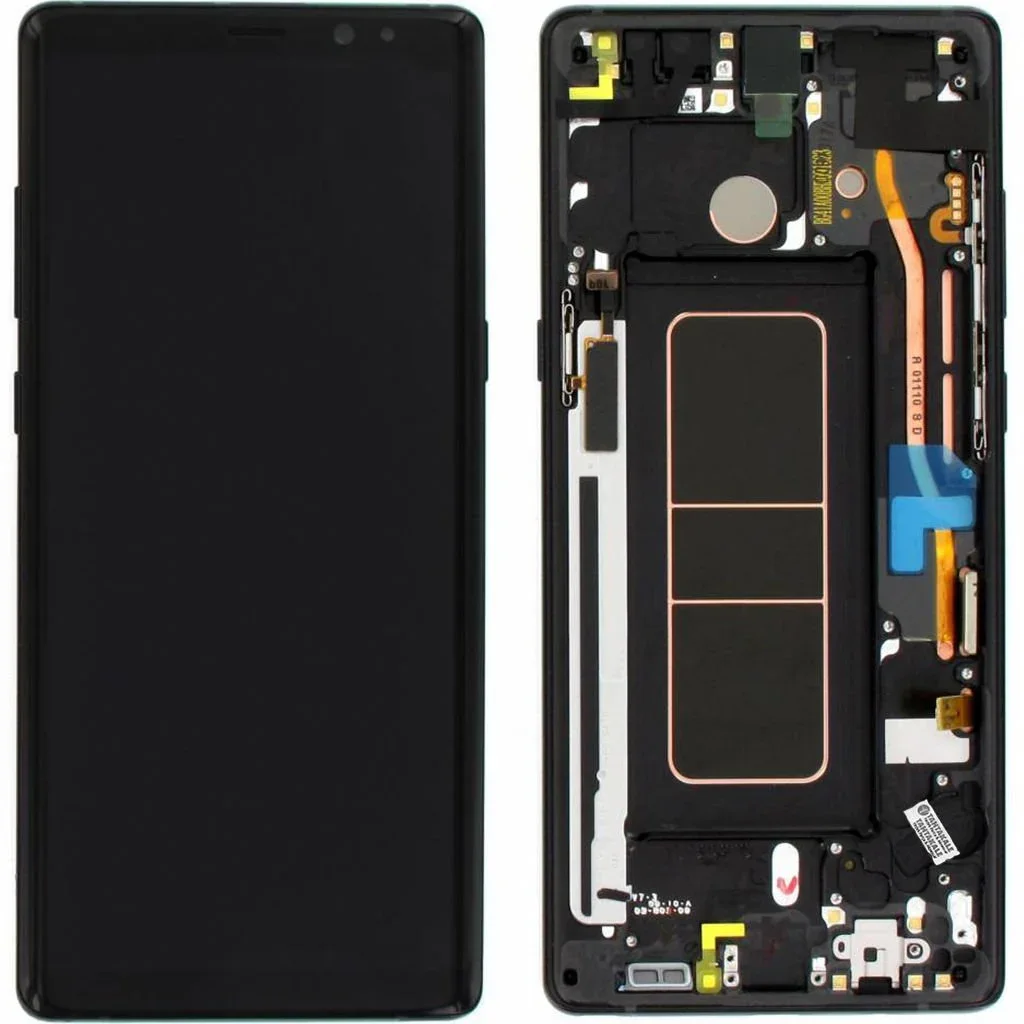 Samsung Note 8 Çıtalı Ekran Dokunmatik Siyah A Plus Kalite Ürün
