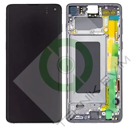 Samsung S10 Çıtalı Ekran Dokunmatik Siyah A Plus Kalite Ürün