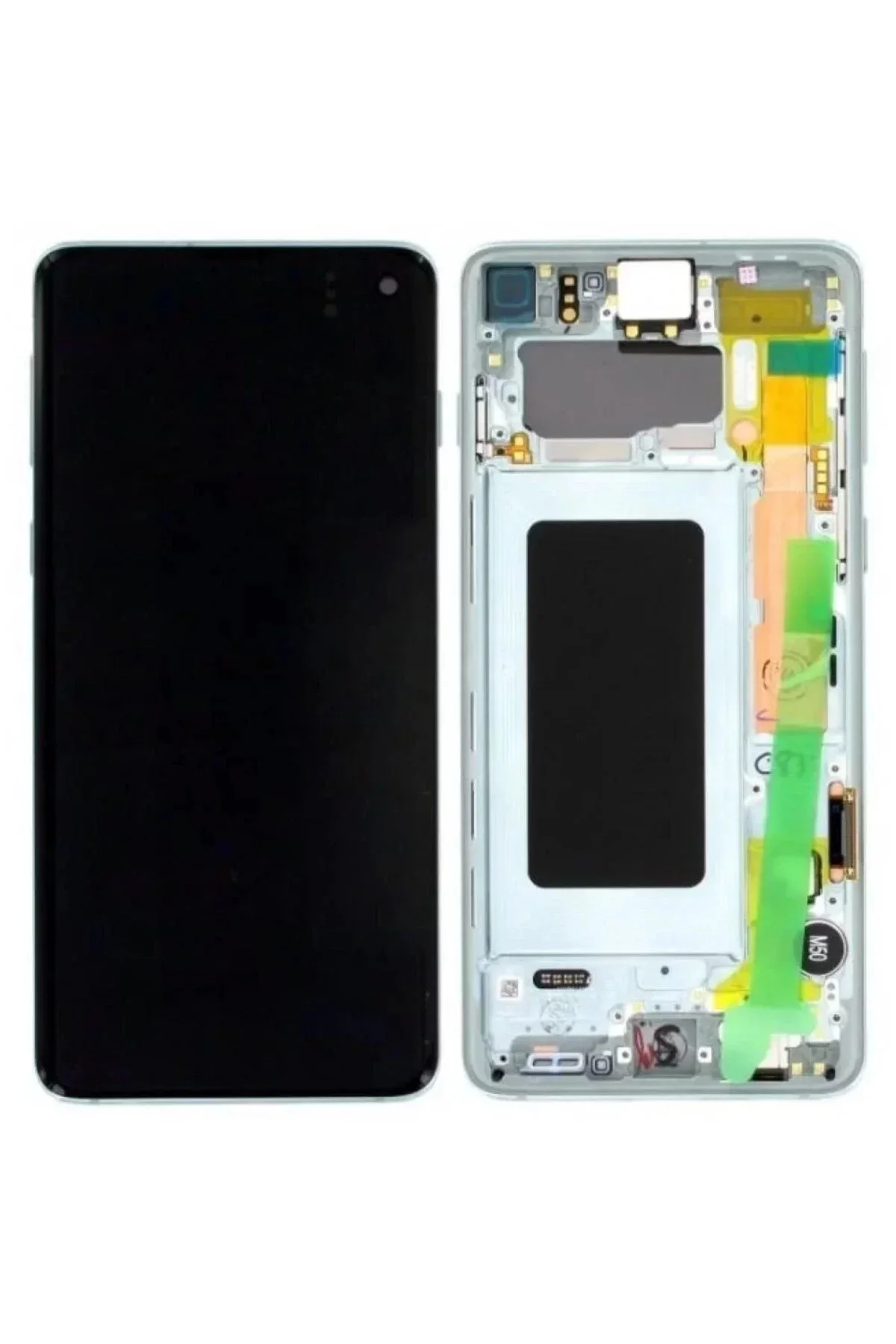 Samsung S10 Çıtalı Ekran Dokunmatik Siyah SOFT OLED Kalite Ekran