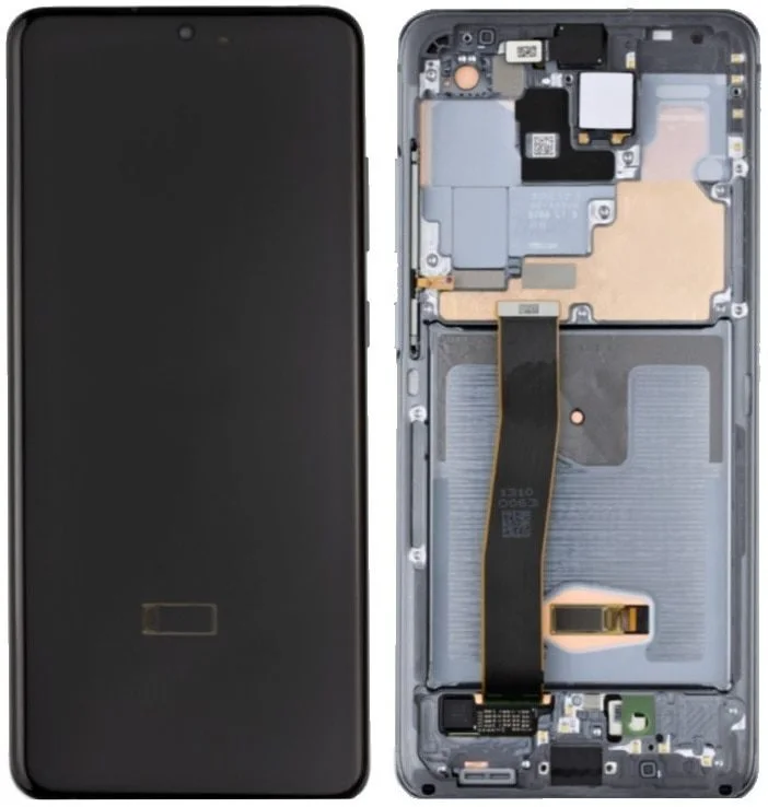 Samsung S20 Ultra Çıtalı Ekran Dokunmatik Gray A Plus Kalite Ürün