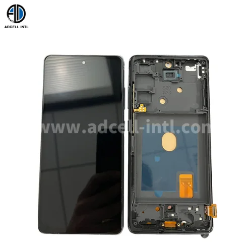 Samsung S20fe Çıtalı Ekran Dokunmatik Siyah SOFT OLED Kalite Ekran