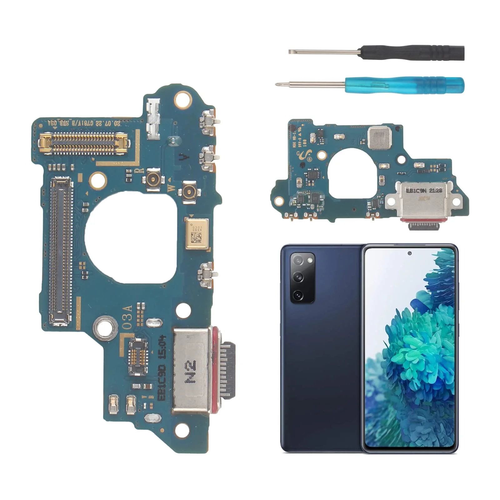 Samsung S20Fe Şarj Soketli Mikrofon Bordu