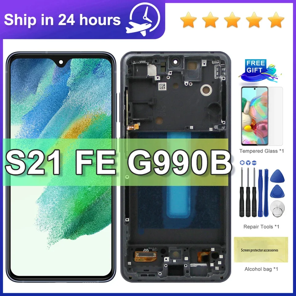 Samsung S21Fe G990E Ekran Ara Film