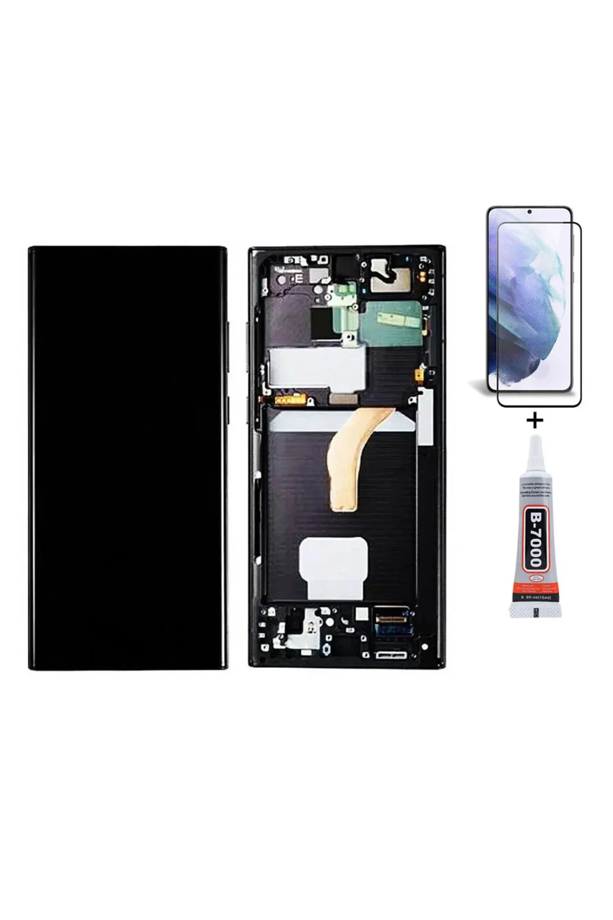 Samsung S23 Çıtalı Ekran Dokunmatik Siyah A Plus Kalite Ürün