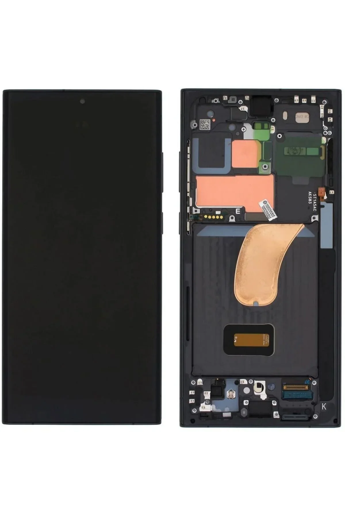 Samsung S23 Çıtalı Ekran Dokunmatik Siyah A Plus Kalite Ürün