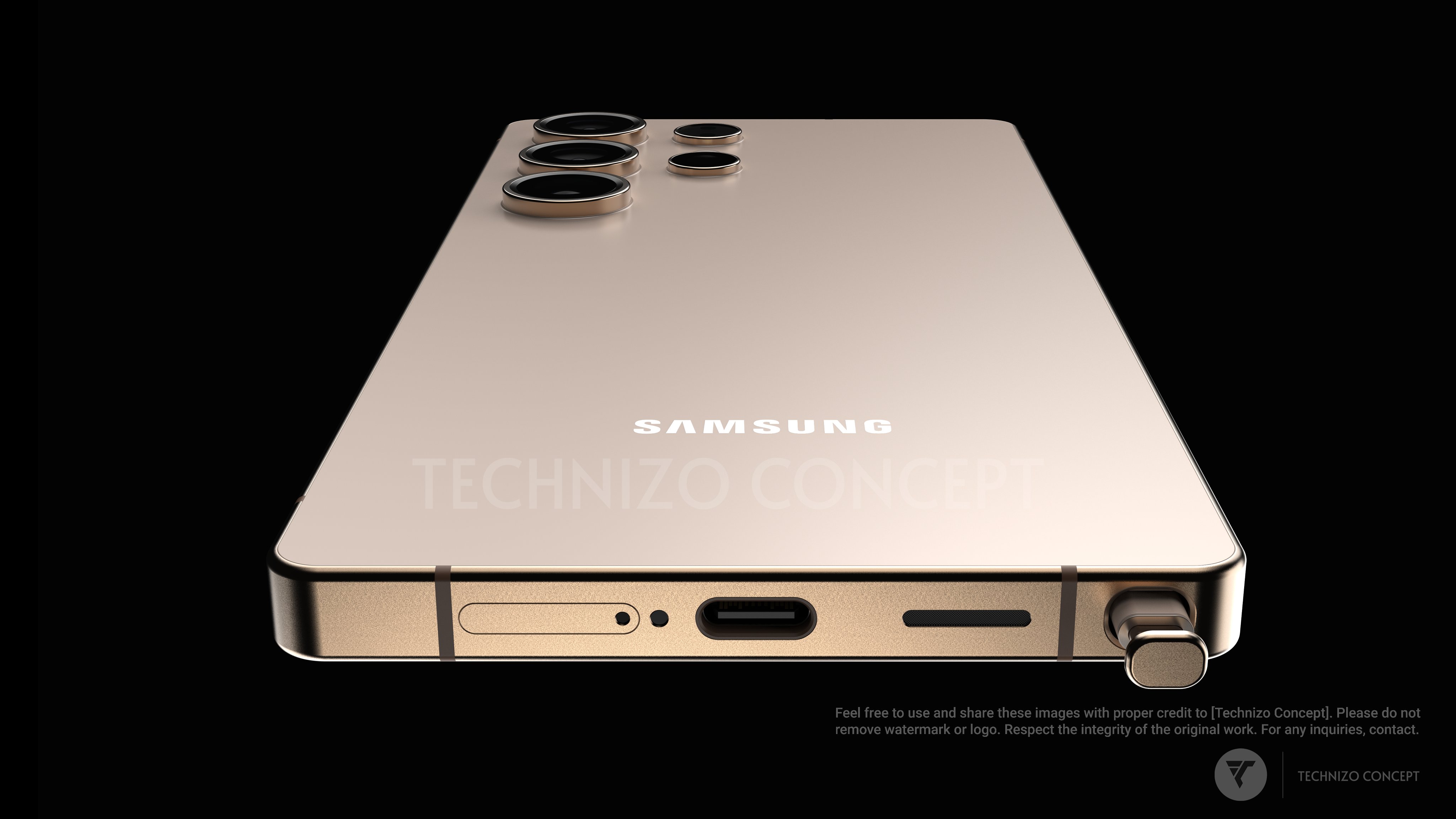 Samsung S25 Ultra Çıtalı Ekran Dokunmatik Gold SOFT OLED Kalite Ekran