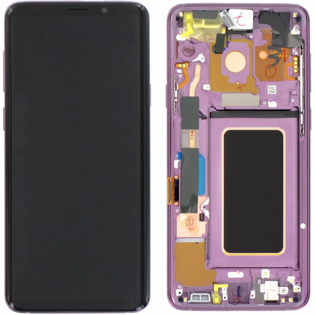 Samsung S9 Plus Çıtalı Ekran Dokunmatik Siyah A Plus Kalite Ürün