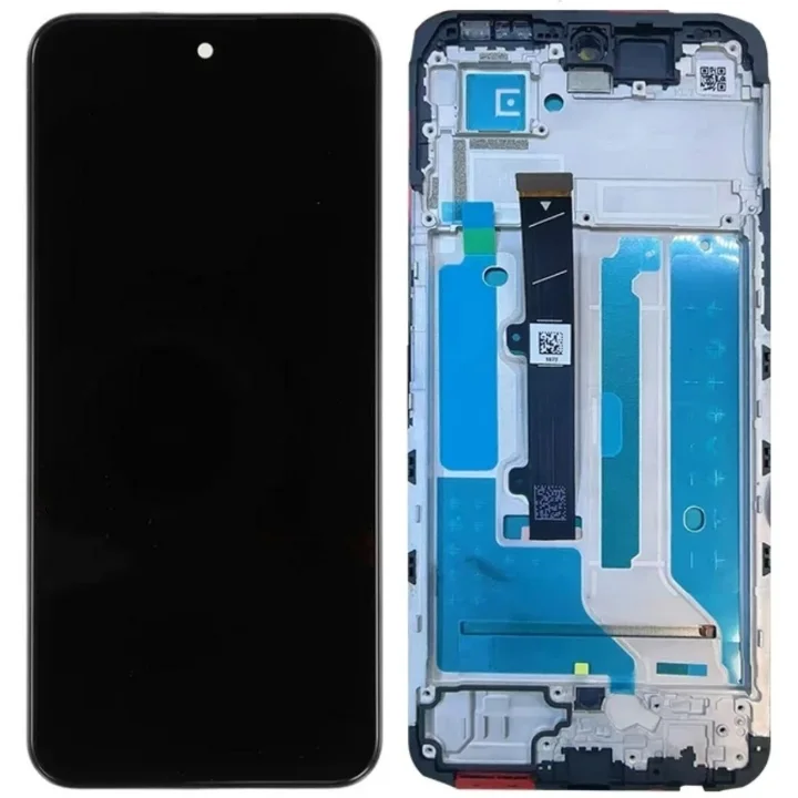 Tecno Camon 18P Çıtalı Ekran Dokunmatik Siyah Orijinal