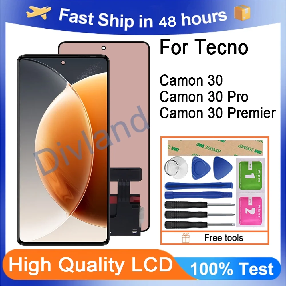 Tecno Camon 30 4g/5g Ekran Dokunmatik A Plus Kalite Ürün Çıtasız (Çerçevesiz)