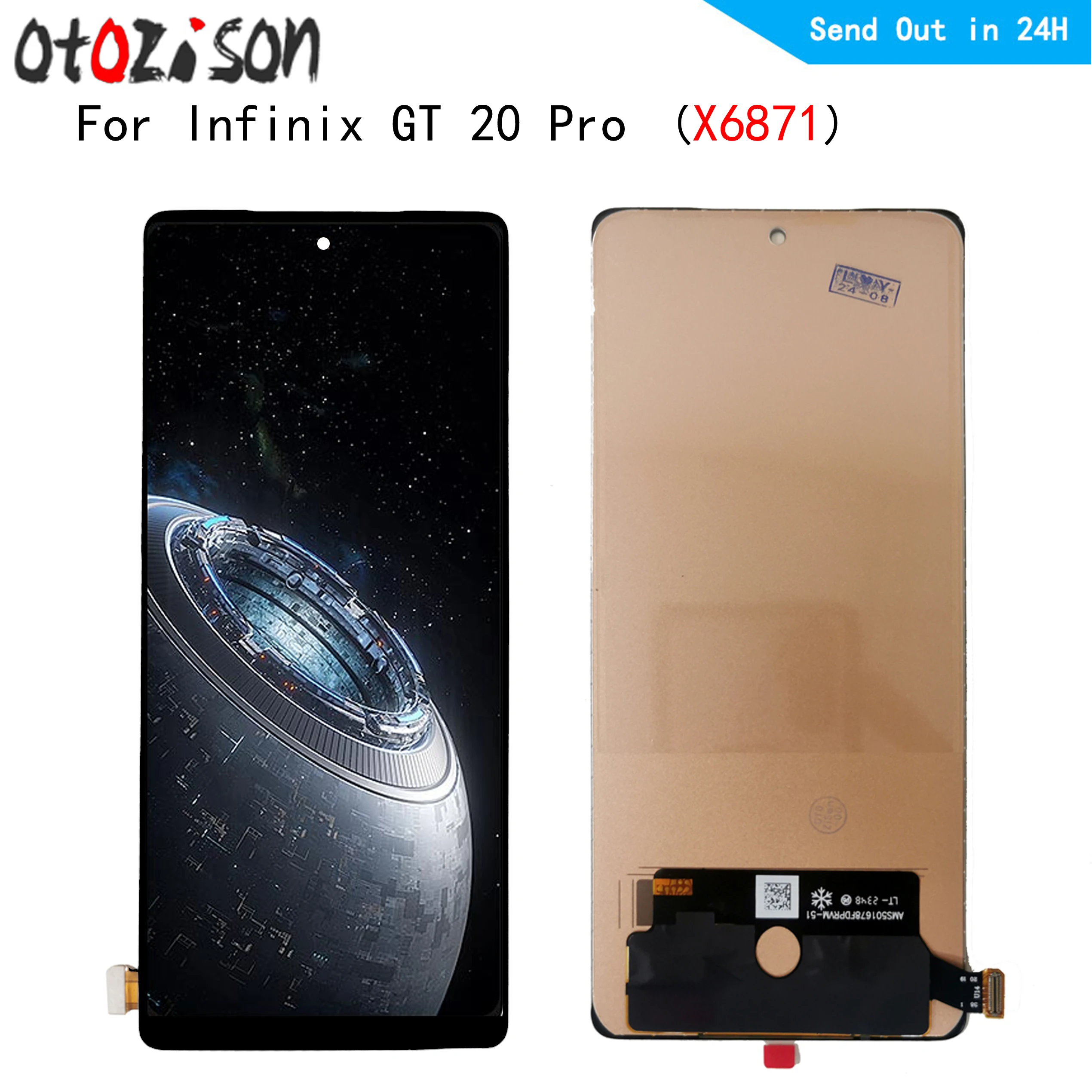 Tecno Gt 20 Pro Ekran Dokunmatik A Plus Kalite Ürün Çıtasız (Çerçevesiz)