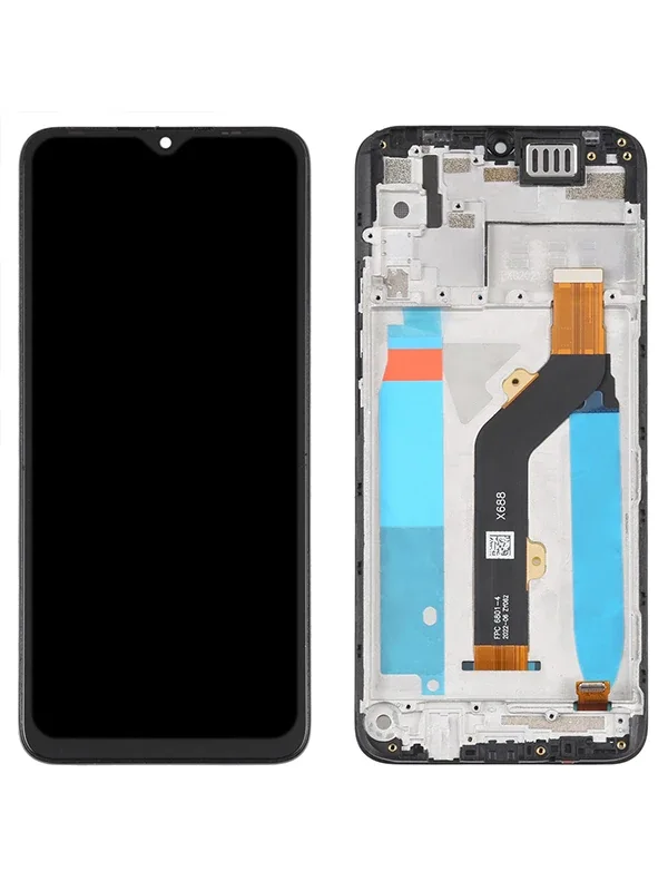 Tecno Hot 10S Çıtalı Ekran Dokunmatik Siyah Orijinal