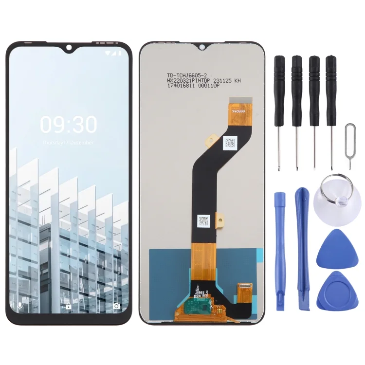 Tecno Hot 12 Çıtalı Ekran Dokunmatik Siyah Orijinal