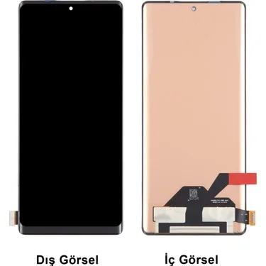 Tecno Hot 50 Pro Plus Çıtalı Ekran Dokunmatik Siyah SOFT OLED Kalite Ekran