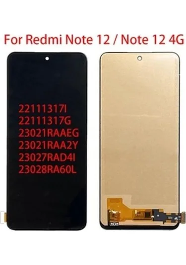 Tecno Note 12 Pro 5G Ekran Dokunmatik A Plus Kalite Ürün Çıtasız (Çerçevesiz)