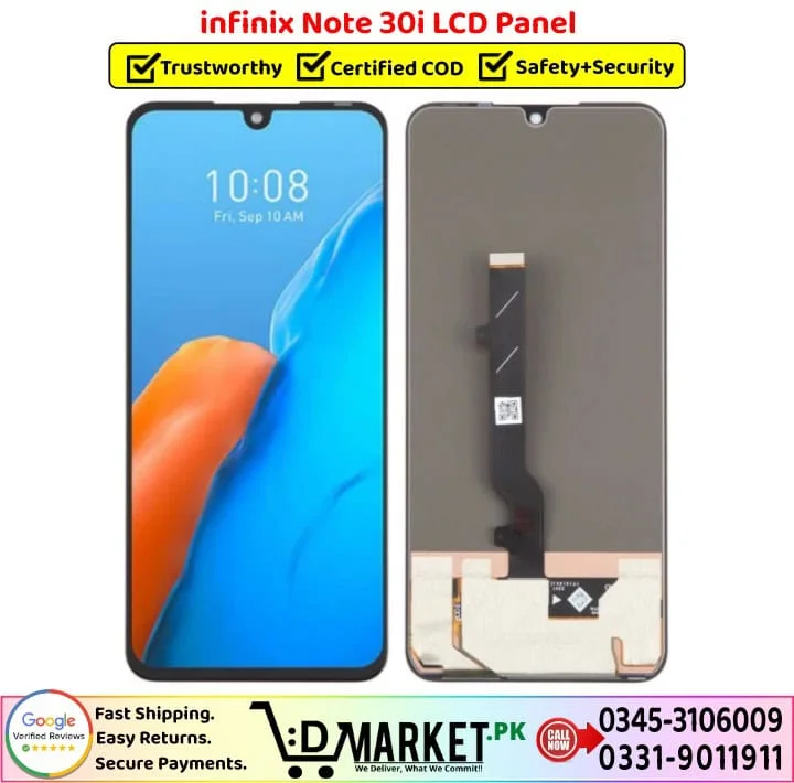 Tecno Note 30i Ekran Dokunmatik Orijinal Çıtasız Ürün (Çerçevesiz)