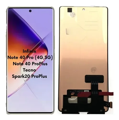 Tecno Note 40 4G Ekran Dokunmatik A Plus Kalite Ürün Çıtasız (Çerçevesiz)