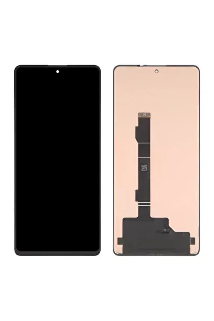 Tecno Note 40 5G Çıtalı Ekran Dokunmatik Siyah SOFT OLED Kalite Ekran