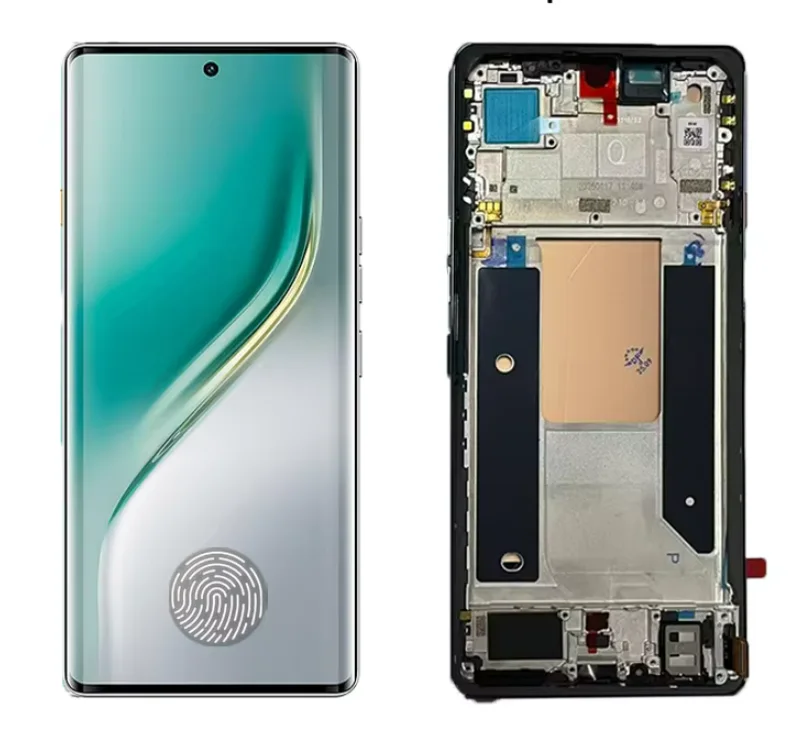 Tecno Note 40 5G Çıtalı Ekran Dokunmatik Siyah SOFT OLED Kalite Ekran