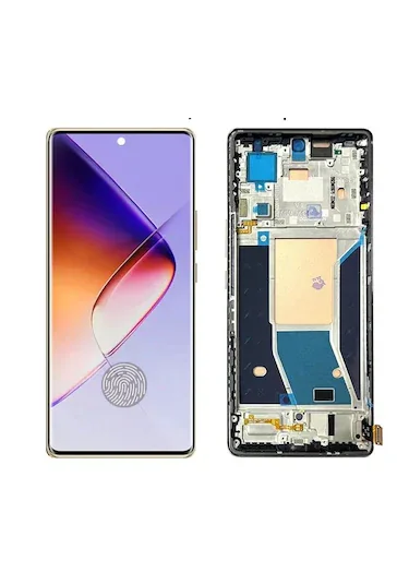 Tecno Note 40 Pro 4G Çıtalı Ekran Dokunmatik Siyah SOFT OLED Kalite Ekran
