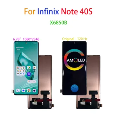 Tecno Note 40S Ekran Dokunmatik A Plus Kalite Ürün Çıtasız (Çerçevesiz)