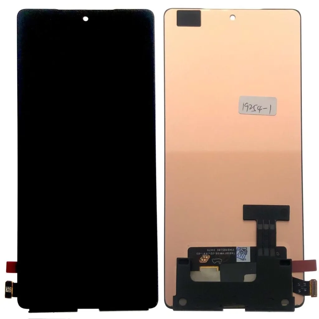Tecno Note 50 4G Çıtalı Ekran Dokunmatik Gold SOFT OLED Kalite Ekran