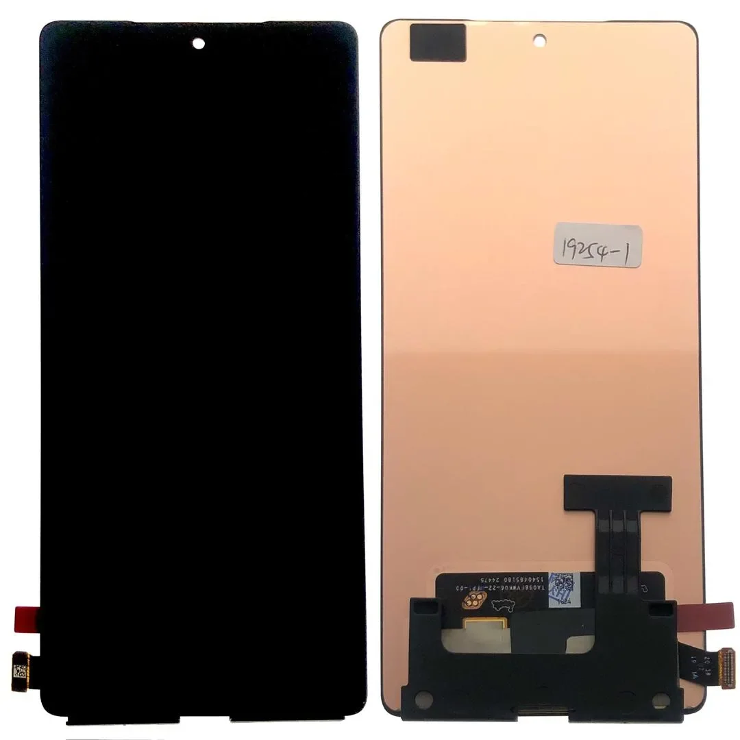Tecno Note 50 Pro Çıtalı Ekran Dokunmatik Siyah Orijinal