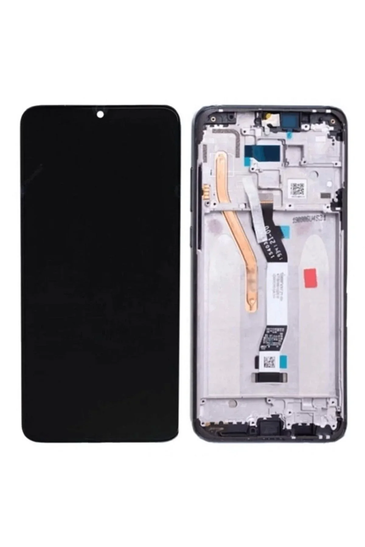 Tecno Note 50S Silver Çıtalı Ekran Dokunmatik Silver SOFT OLED Kalite Ekran