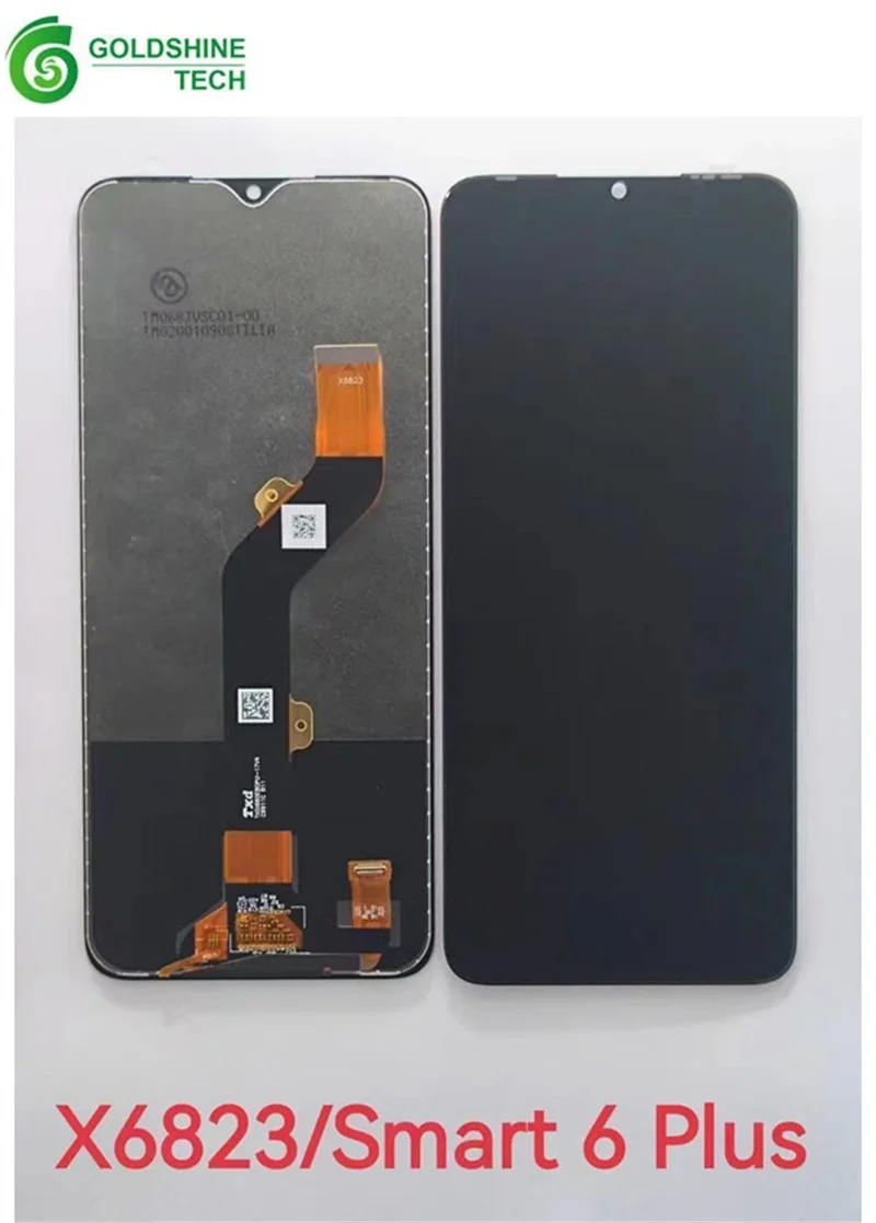Tecno Smart 6 Plus Ekran Dokunmatik Orijinal Çıtasız Ürün (Çerçevesiz)