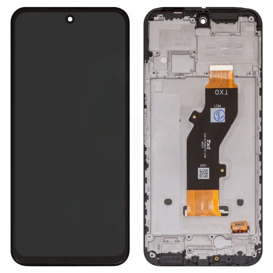 Tecno Smart 7 Plus Çıtalı Ekran Dokunmatik Siyah Orijinal