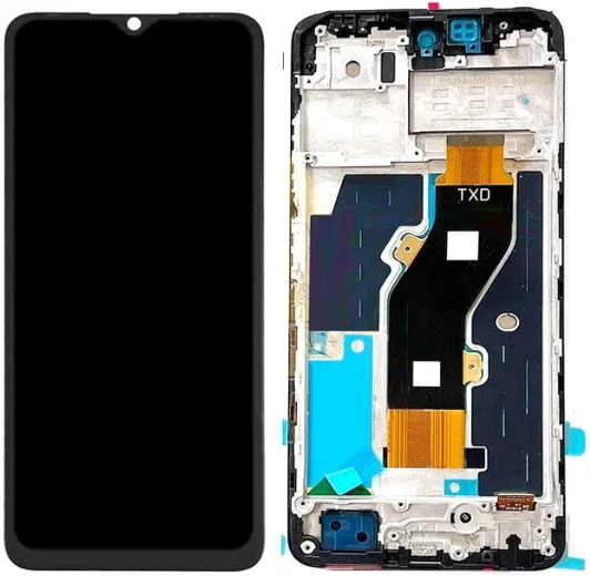 Tecno Smart 8 Plus Çıtalı Ekran Dokunmatik Siyah Orijinal