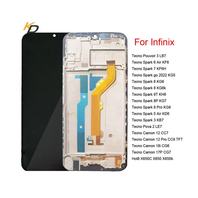 Tecno Smart 9 Çıtalı Ekran Dokunmatik Siyah Orijinal