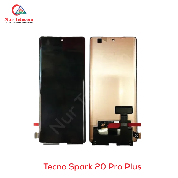Tecno Spark 20 Pro Plus Çıtalı Ekran Dokunmatik Gold SOFT OLED Kalite Ekran