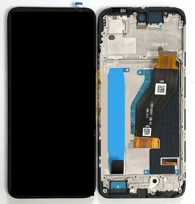 Tecno Spark 40 4G Çıtalı Ekran Dokunmatik Siyah Orijinal