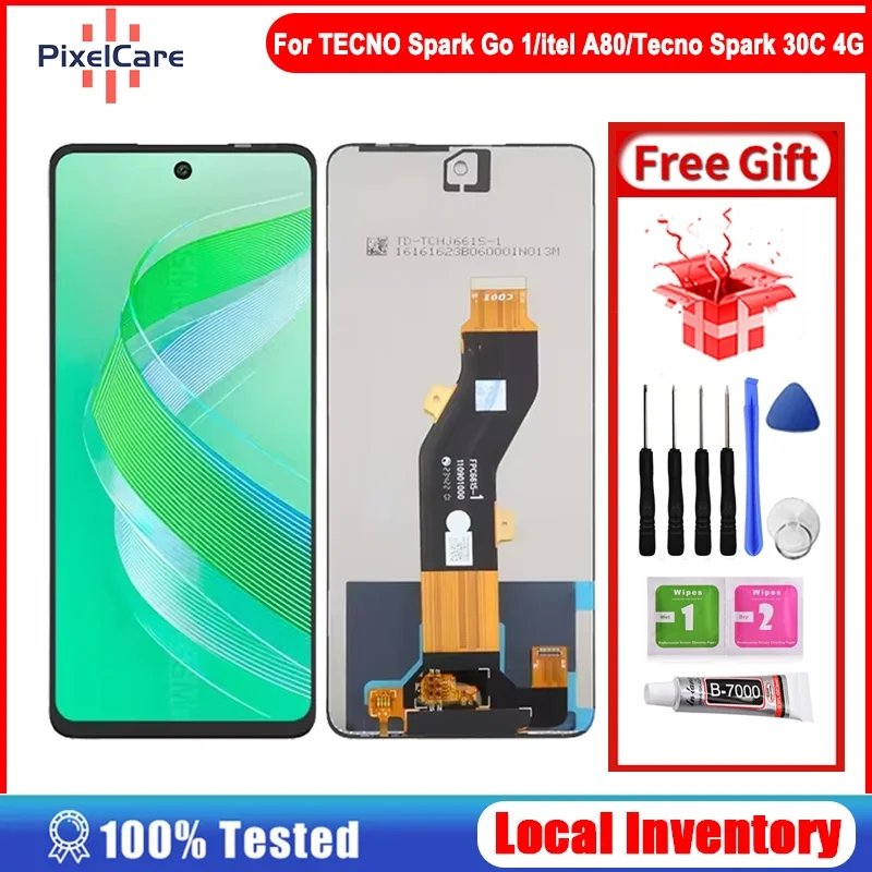Tecno Spark Go 1 Ekran Dokunmatik Orijinal Çıtasız Ürün (Çerçevesiz)