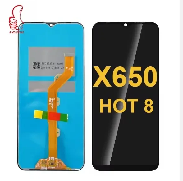 Tecno X650 Ekran Dokunmatik Orijinal Çıtasız Ürün (Çerçevesiz)