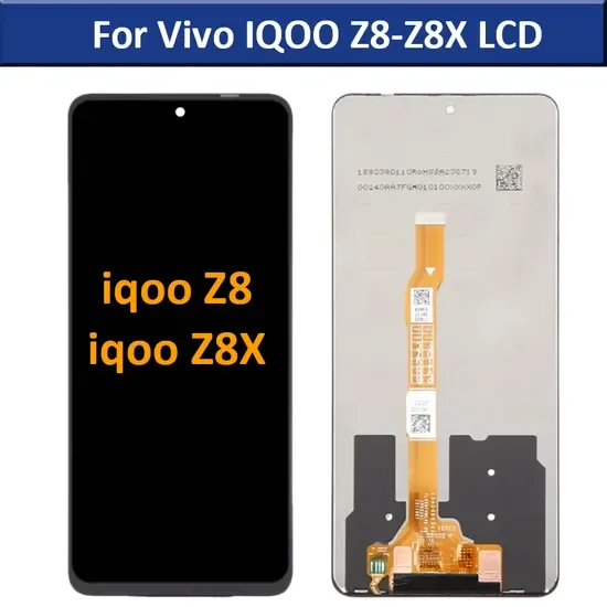 Vivo iqoo Z8x Ekran Dokunmatik Orijinal Çıtasız Ürün (Çerçevesiz)