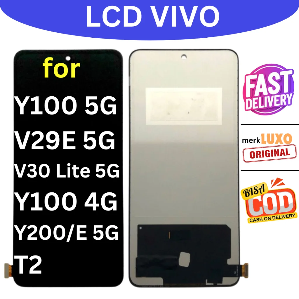 Vivo Y100 5G Ekran Dokunmatik OLED FK01 Çıtasız (Çerçevesiz)