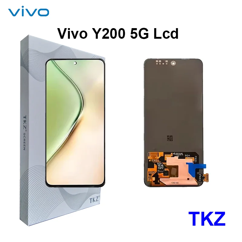 Vivo Y200 Ekran Dokunmatik Orijinal Çıtasız Ürün (Çerçevesiz)