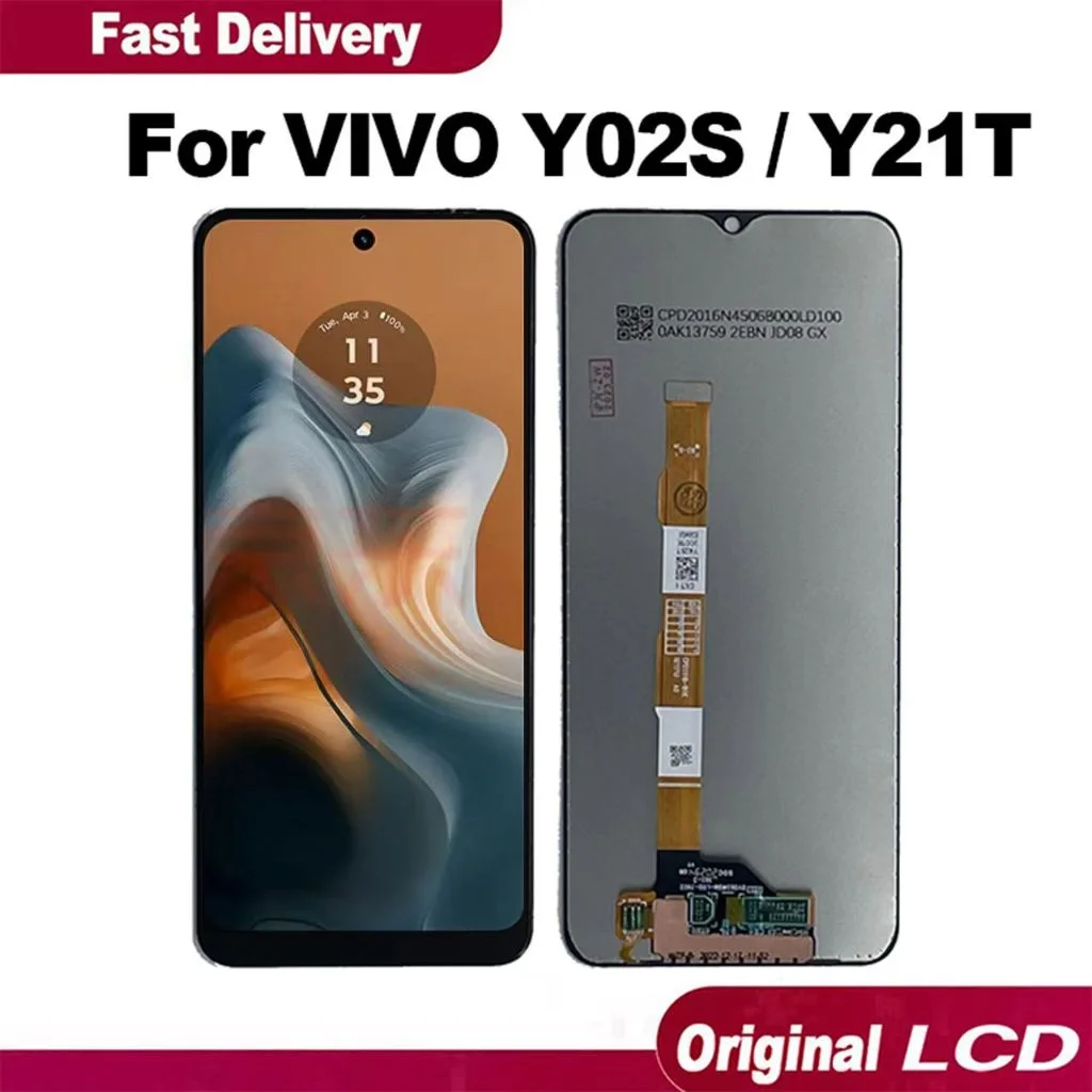 Vivo Y21t Ekran Dokunmatik Orijinal Çıtasız Ürün (Çerçevesiz)