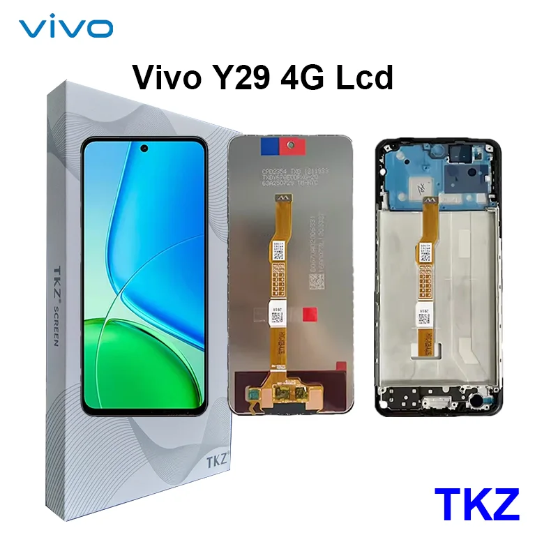 Vivo Y29 4G Ekran Dokunmatik Orijinal Çıtasız Ürün (Çerçevesiz)