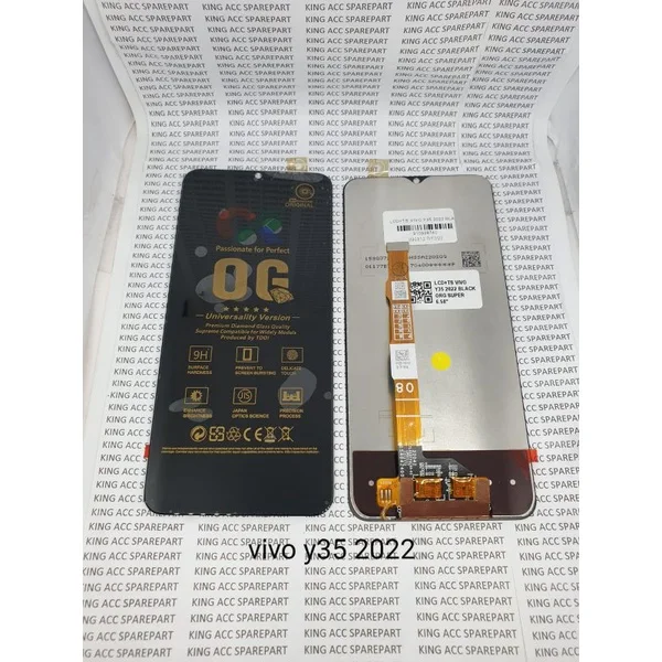 Vivo Y35m Plus Ekran Dokunmatik Orijinal Çıtasız Ürün (Çerçevesiz)