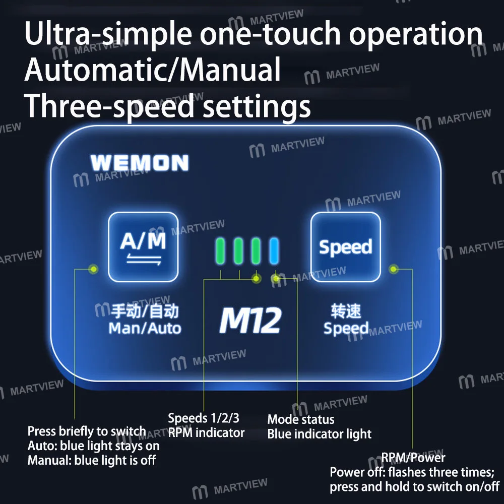 Wemon M12 Akıllı Kızılötesi Sensörlü Elektrikli Lehimleme Ucu Temizleyici
