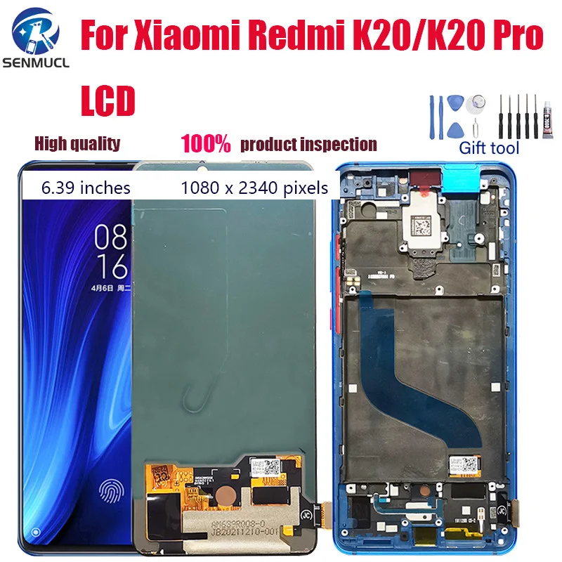 Xiaomi K20 Ekran Dokunmatik A Plus Kalite Ürün Çıtasız (Çerçevesiz)