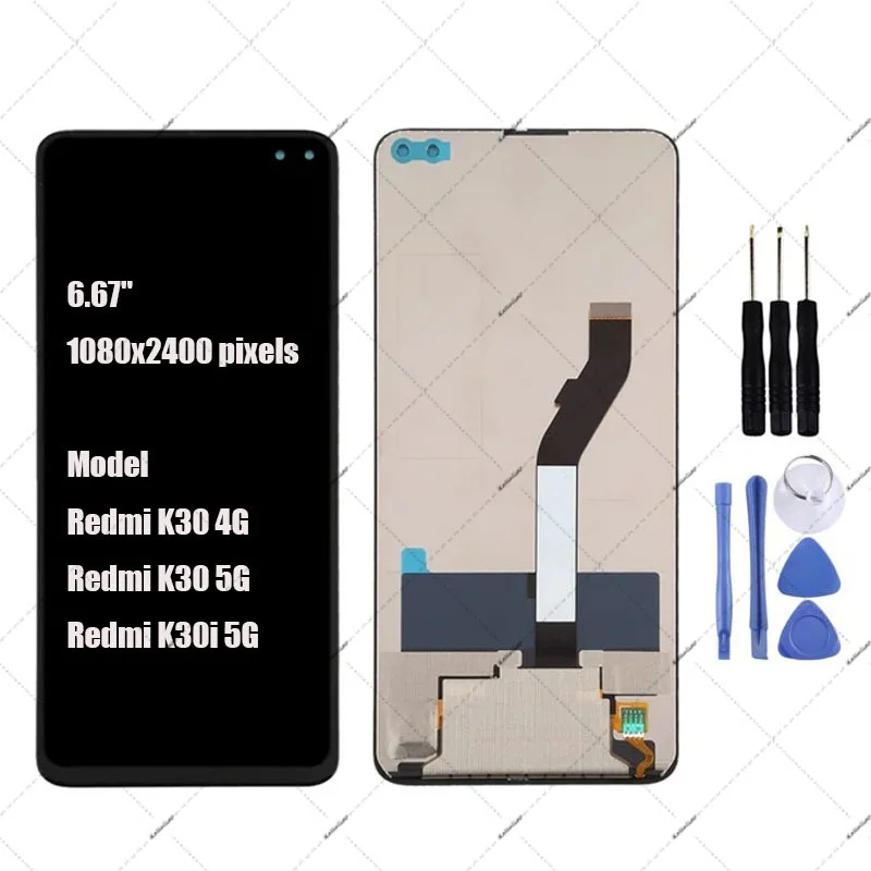 Xiaomi K30 4G Ekran Dokunmatik Orijinal Çıtasız Ürün (Çerçevesiz)