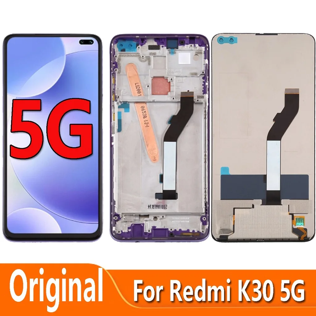 Xiaomi K30 5G Ekran Dokunmatik Orijinal Çıtasız Ürün (Çerçevesiz)