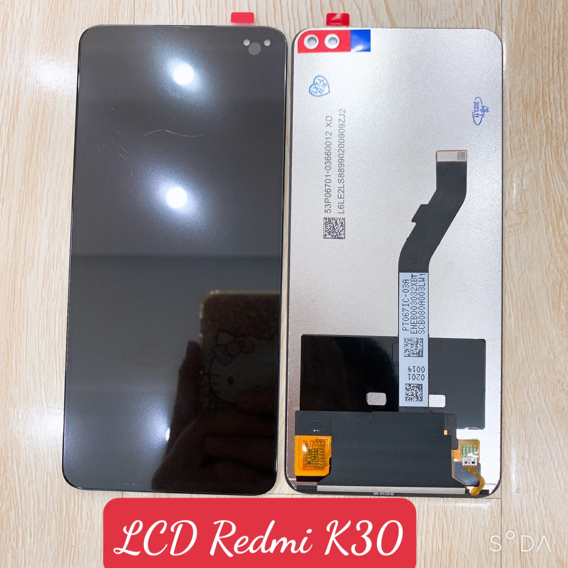 Xiaomi K30 Ekran Dokunmatik Orijinal Çıtasız Ürün (Çerçevesiz)