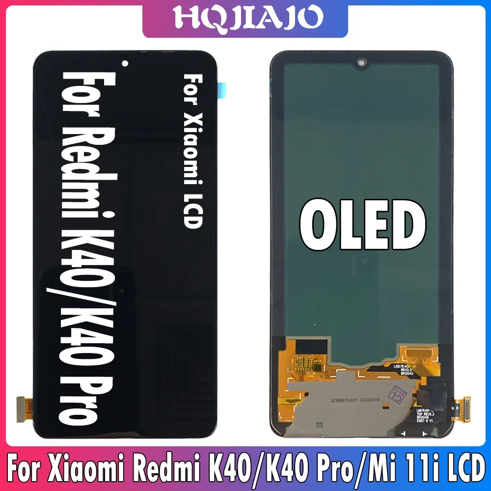 Xiaomi K40 Ekran Dokunmatik OLED Çıtasız (Çerçevesiz)